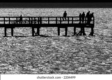 on the bridge