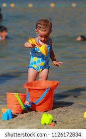 On The Castaic Lagoon Lake