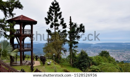On a clear day, the hill view to the Strait of Malacca can be seen from Bukit Larut (Maxwell Hill) ; along with Taiping city and Kuala Sepetang township.