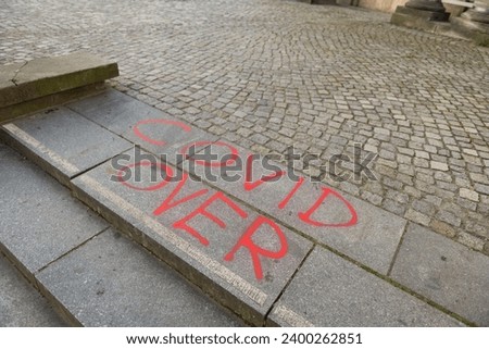 Similar – Image, Stock Photo Graffiti “Fuck Frontex”