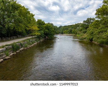 On The Credit River In The Summer