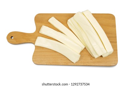 On The Cutting Board String Cheese