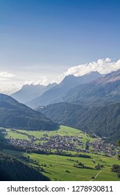 On The Driveway To The Idyllic Hamlet Of Farst You Can Enjoy This Comprehensive View Of Umhausen And The Southern Oetztal