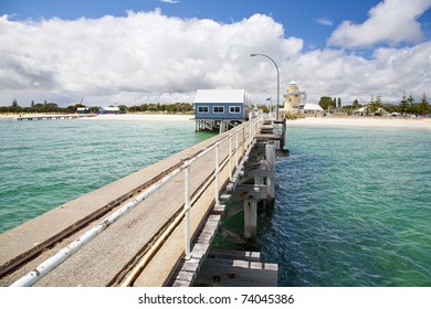 On The Famous Jetty At Busselton South West WA