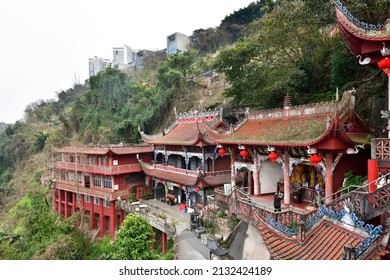 On February 25, 2022, Longquandong Taoist Temple, Shapingba District, Chongqing, China.