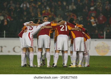 On February 26, 2009, Galatasaray Football Club Defeated France's Girondins Bordeaux Team 4-3 In The UEFA Cup In Istanbul. Arda Turan Galatasaray Team Football