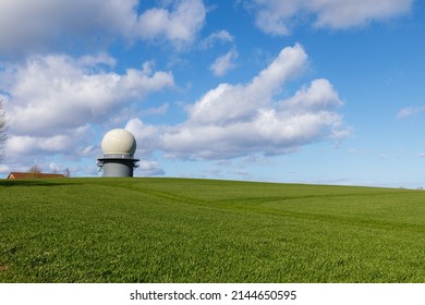 On A Hill Stands The Military Radar Station Elmenhorst