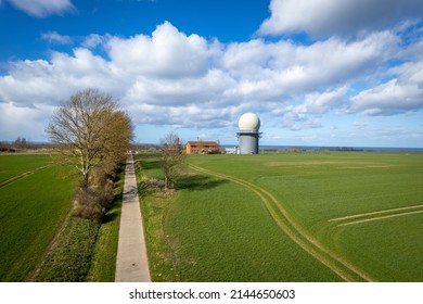 On A Hill Stands The Military Radar Station Elmenhorst