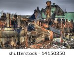 On March 4th 2008, a fire gutted the Quebec City Armoury. This is a pseudo-HDR image crated from a single RAW file.