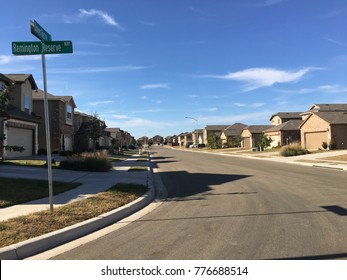 On My Street The Corner Of Street Intersections At Street View Austin Texas Suburb Neighborhood