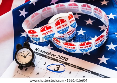 On November 3, 2020, American citizens have a duty to vote in presidential elections.