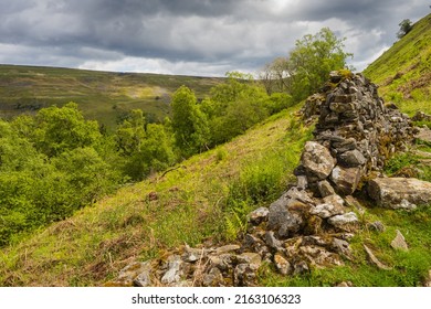 On The Pennine Way Between Keld And Muker In Swaledale In The Yorkshire Dales