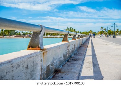 On A Pier In Key West 