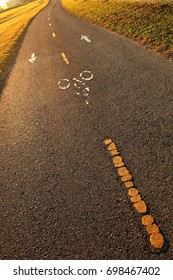 on the road