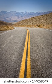 On The Road... From Mammoth Lakes To Mount Whitney On Hwy 395, California, US.