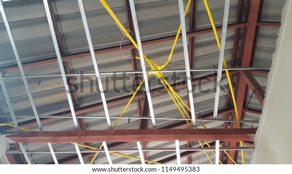 On Roof Tile Steel Frame Ceiling Technology Industrial