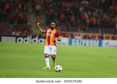 On September 16, 2014, Galatasaray Football Team Drew With Belgium's Anderlecht Team In The Champions League At The Istanbul Türk Telekom Arena Stadium 1–1. Selcuk Inan