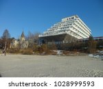 On the shore of the Gulf of Riga, in Jurmala, Latvia