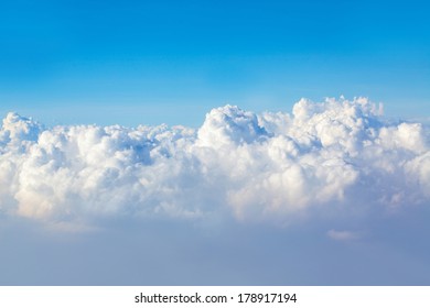 on the sky
