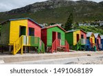 on the St James Beach, Muizenberg