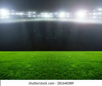 On Stadium Abstract Football Soccer Backgrounds Stock Photo 279646472 ...