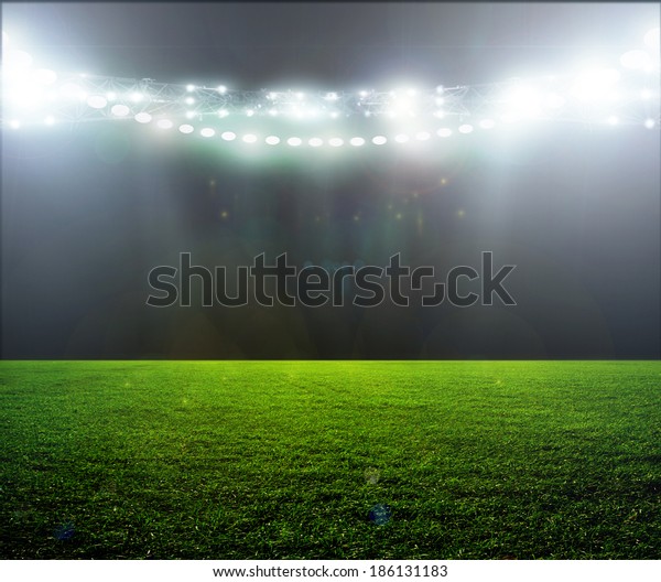 On Stadium Abstract Football Soccer Backgrounds Stock Photo (Edit Now ...