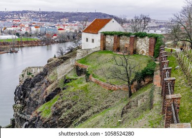 On the steep Bank of Vltava river