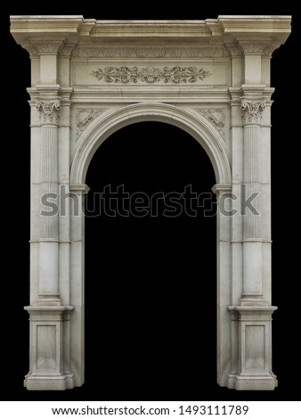 On the streets in Georgia, public places. Elements of architectural decorations of buildings, doorways and arches, plaster moldings, plaster patterns. 