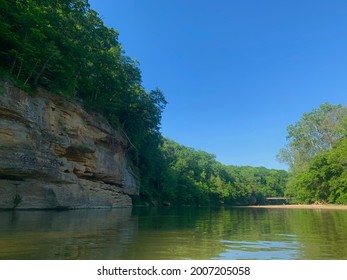 On Sugar Creek River Indiana