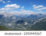 On top of Sulphur Mountain.