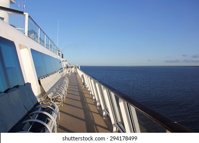 On the upper deck