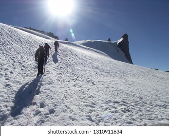 On The Way To Gran Paradiso Summit