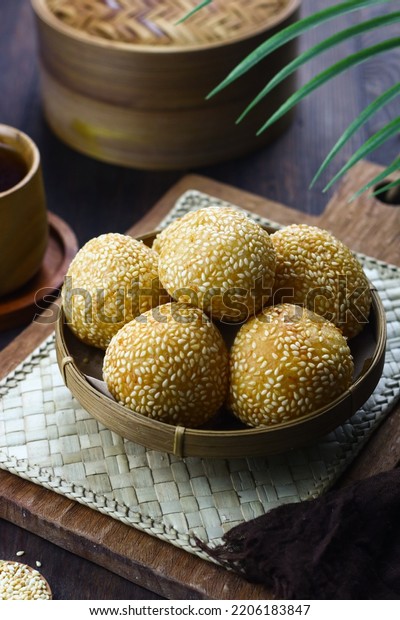 Ondeonde Indonesian Traditional Snack Made Bean Stock Photo Shutterstock