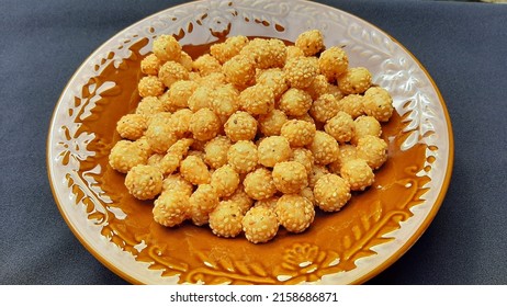 Onde-onde Or Jian Dui Is A Type Of Cake That Is Famous In Indonesia