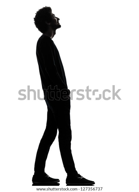 One African Handsome Young Man Standing Stock Photo (Edit Now) 127356737