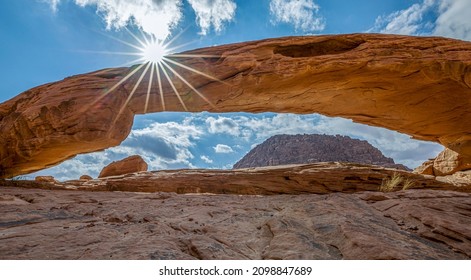 One Of The Arches In The Tabuk Region. Neom 