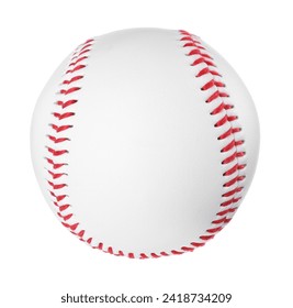 One baseball ball isolated on white. Sport equipment - Powered by Shutterstock