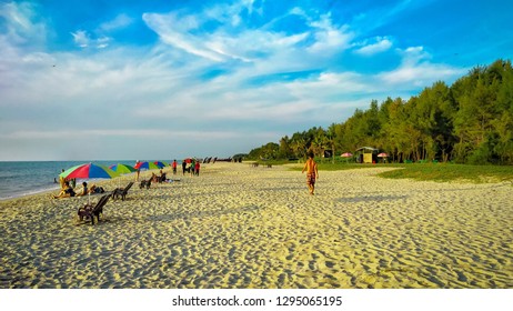 One Of The Beautiful Beach Of Kerala Located In Alappuzha District