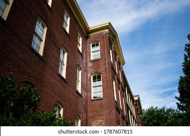 One Of The Buildings Of The Old Academy School In Vancouver, Washington