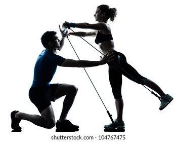 Imagenes Fotos De Stock Y Vectores Sobre Fitness Couple Personal Training Shutterstock