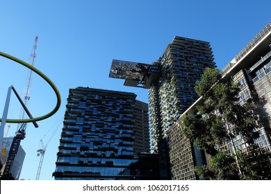 One Central Park Sydney From Under When Sitting In The Park In The Center