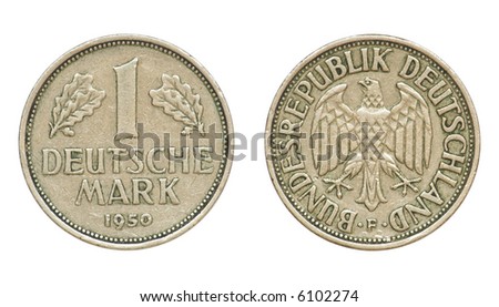 One Deutschemark from 1950