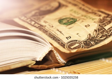 One dollar on open Book, finance and business