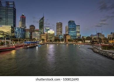 One Fine Day In Elizabeth Quay, Perth City, Western Australia. Date Taken 06 December 2016