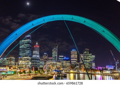 One Fine Day In Elizabeth Quay, Perth City, Western Australia. Date Taken 06 June 2017