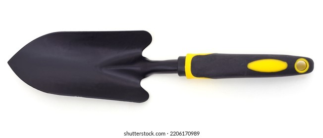 One Garden Shovel Isolated On A White Background.