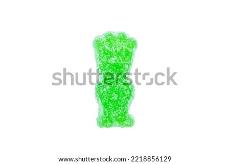 One Green Sour Patch Kid