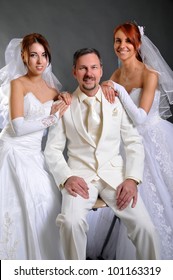 One Groom And Two Brides