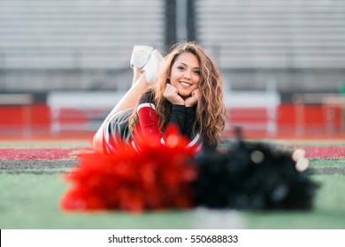 One Hawaiian Pacific Islander Girl Poses For High School Senior Portrait