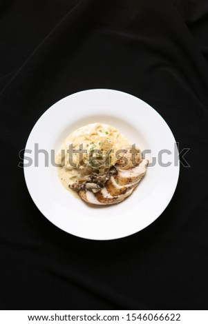 Similar – Image, Stock Photo delicately Food Dumpling